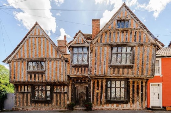 The Vere House, Lady Elizabeth room, a house in Lavenham, Suffolk